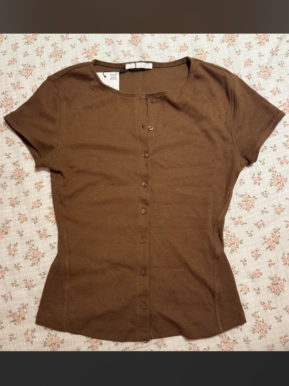 NWT Zara brown top